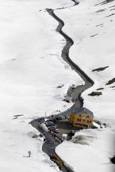 Organisers did a great job of clearing the roads for the stage to go ahead