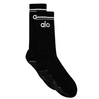 alo yoga grip socks in black