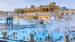 Szechenyi Baths is one of Budapest's most popular attractions