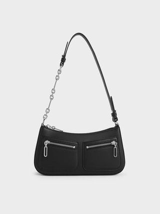 Chain-Strap Shoulder Bag