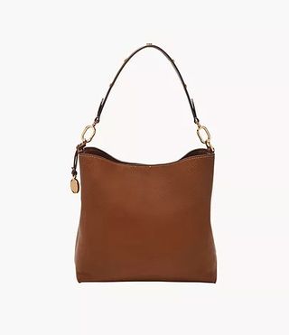 Fossil, Jessie Leather Bucket Shoulder Bag