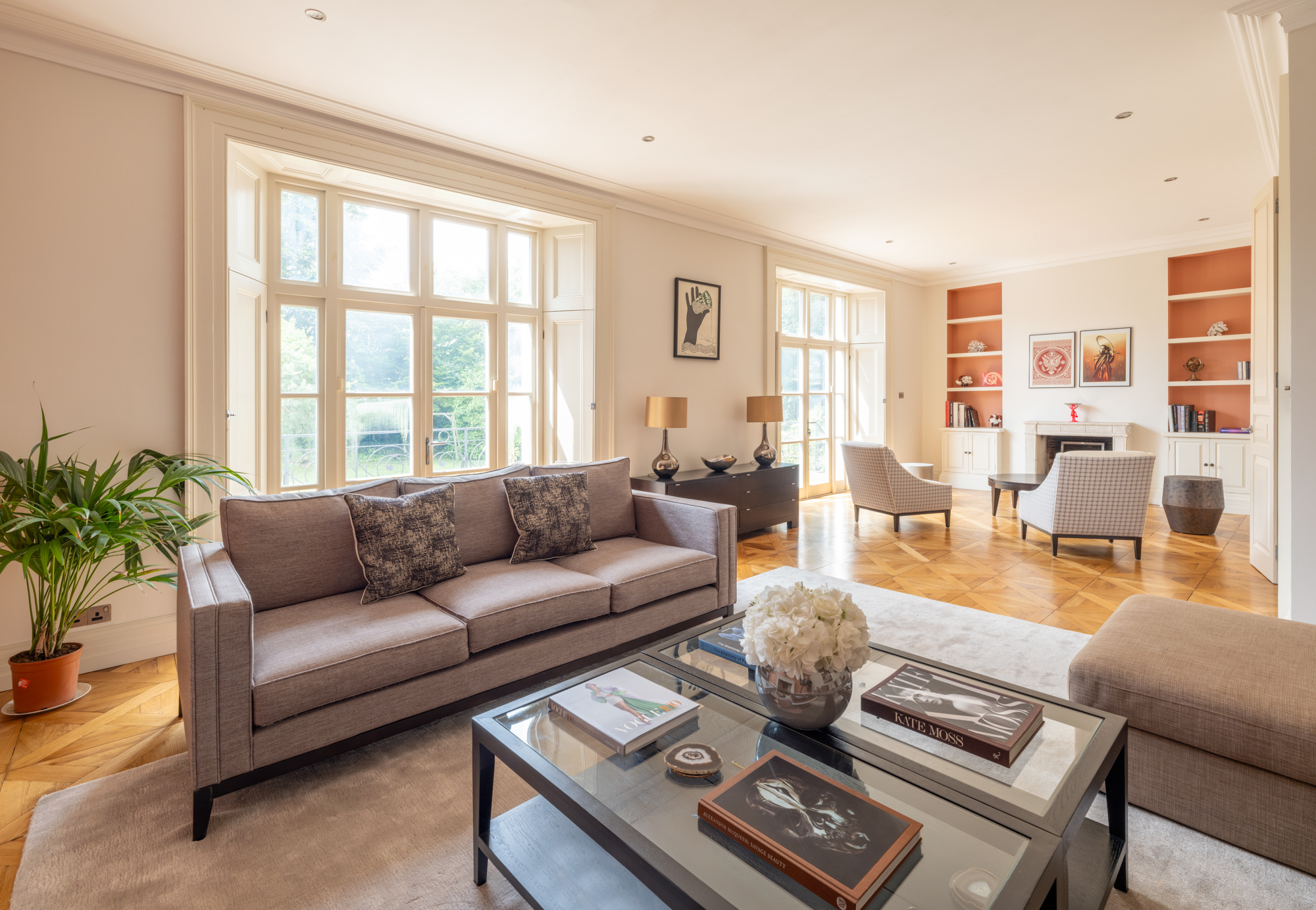 Victorian stucco property in St John's Wood