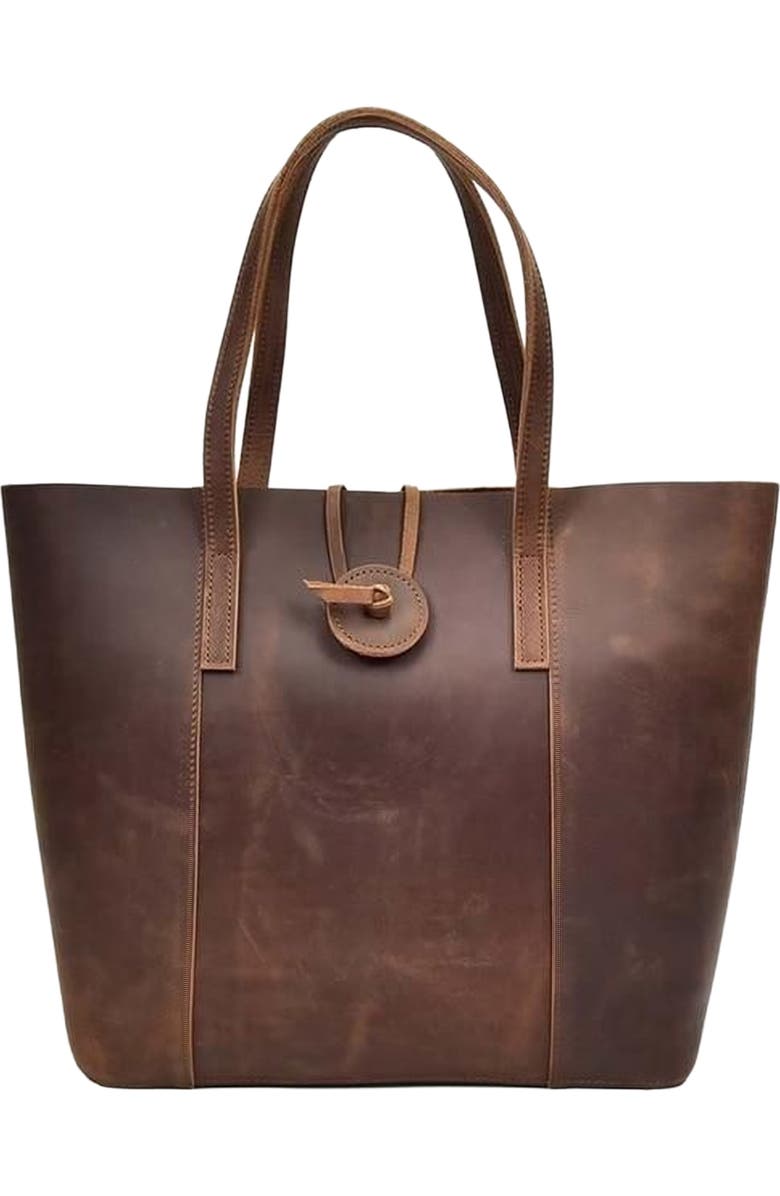 The Taavi Tote | Handcrafted Leather Tote Bag