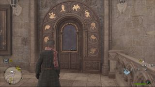 Hogwarts Legacy door puzzle in Grand Staircase