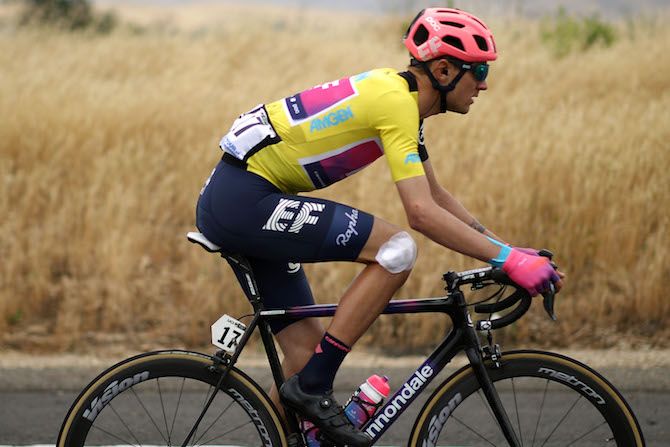Tejay van Garderen (EF Education First) held on to his leader's jersey for another day after stage 5 of the 2019 Tour of California