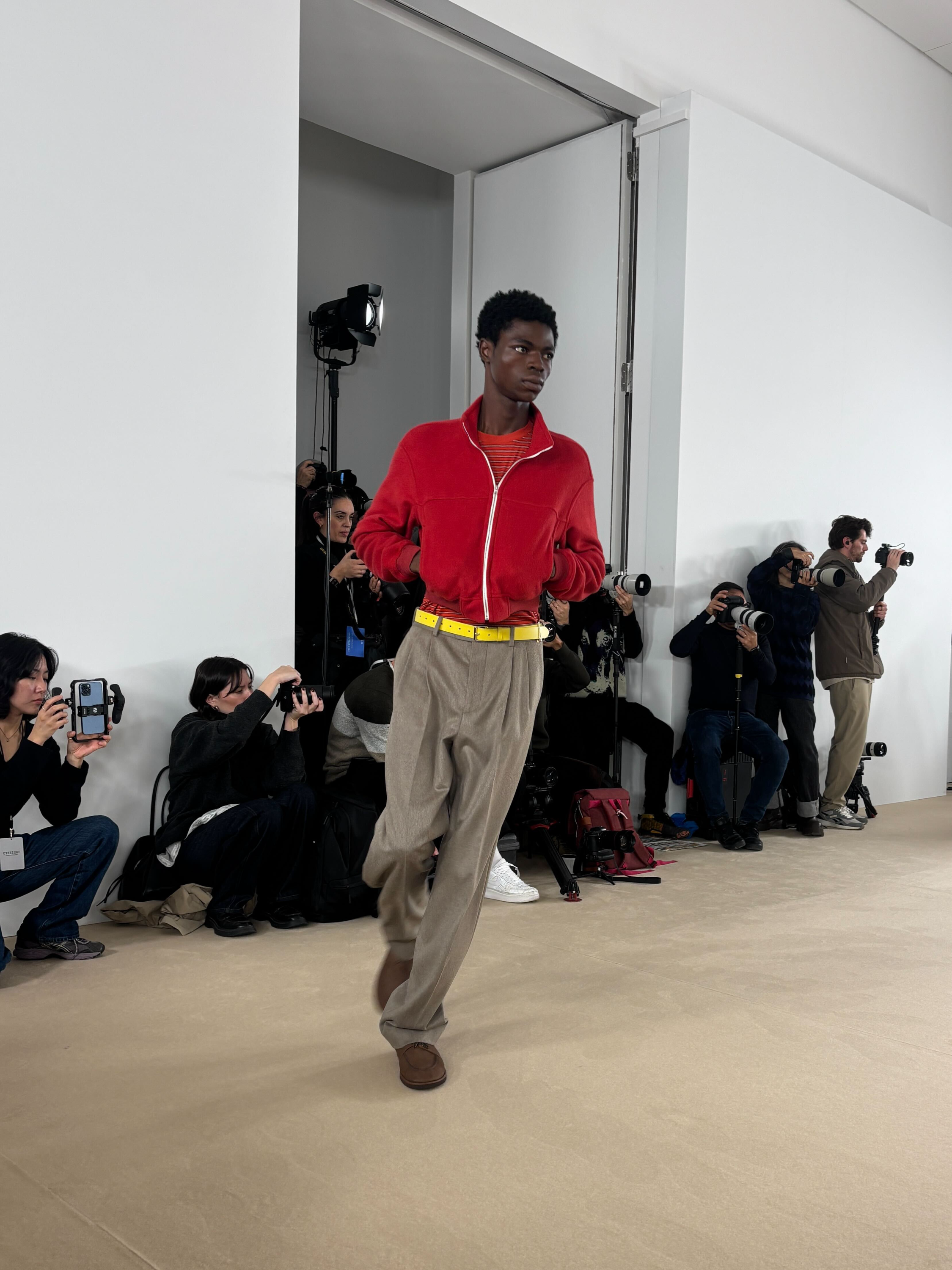 Auralee AW26 runway show