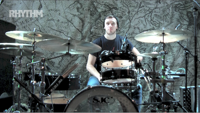 Video: Architects drummer Dan Searle gives Rhythm a kit tour | MusicRadar