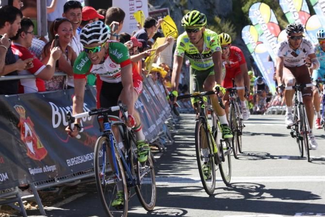 Carlos Barbero Cuesta (Euskadi) crosses the finish line in 8th place
