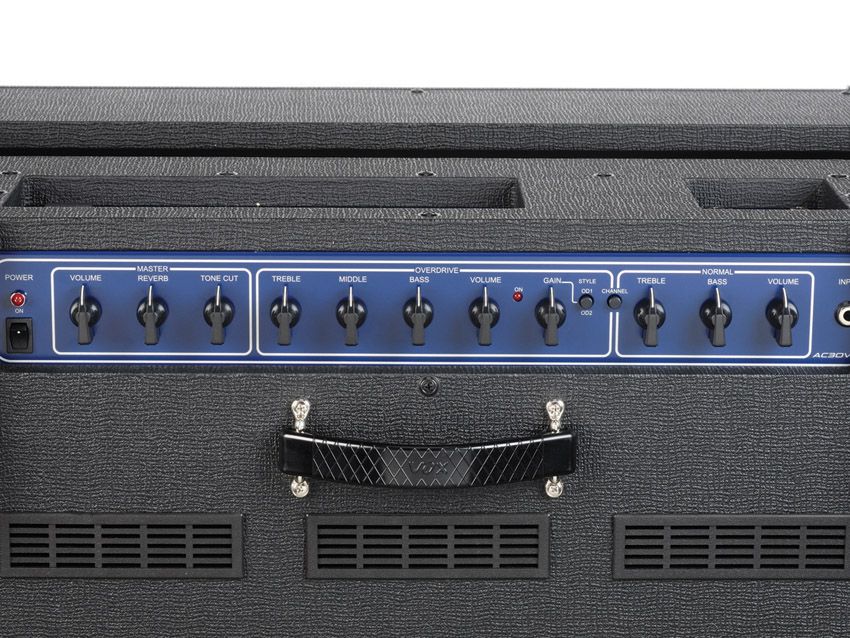 The hybrid AC30VR adds modern features to a vintage design.