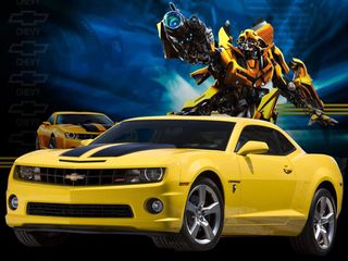 Bumblebee, originally a VW Beetle, became a Chevy Camaro for the Transformers movie