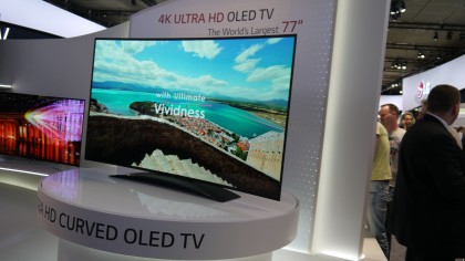 LG's 77-inch curved OLED TV brightens up IFA 2013 | TechRadar