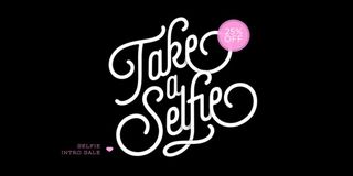 Selfie font