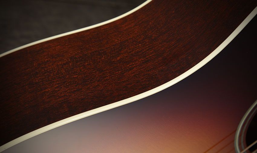 Simple it may be, but the ivoroid binding is absolutely flawless: just like every other aspect of the CJ35's construction