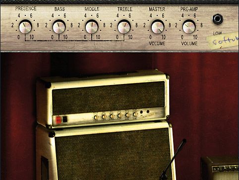 Marshall-style overdriven roar in spades