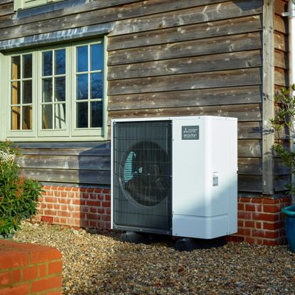 Mitsubishi Electric Ecodan air source heat pump