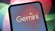 Gemini logo on a smartphone