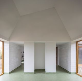 Danish farmhouse interior spaces