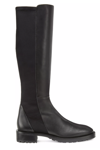 Stuart Weitzman 5050 Stretch-Leather Knee-High Boots