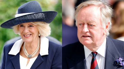 Queen Camilla's former husband Andrew Parker Bowles side-by-side with her at different events