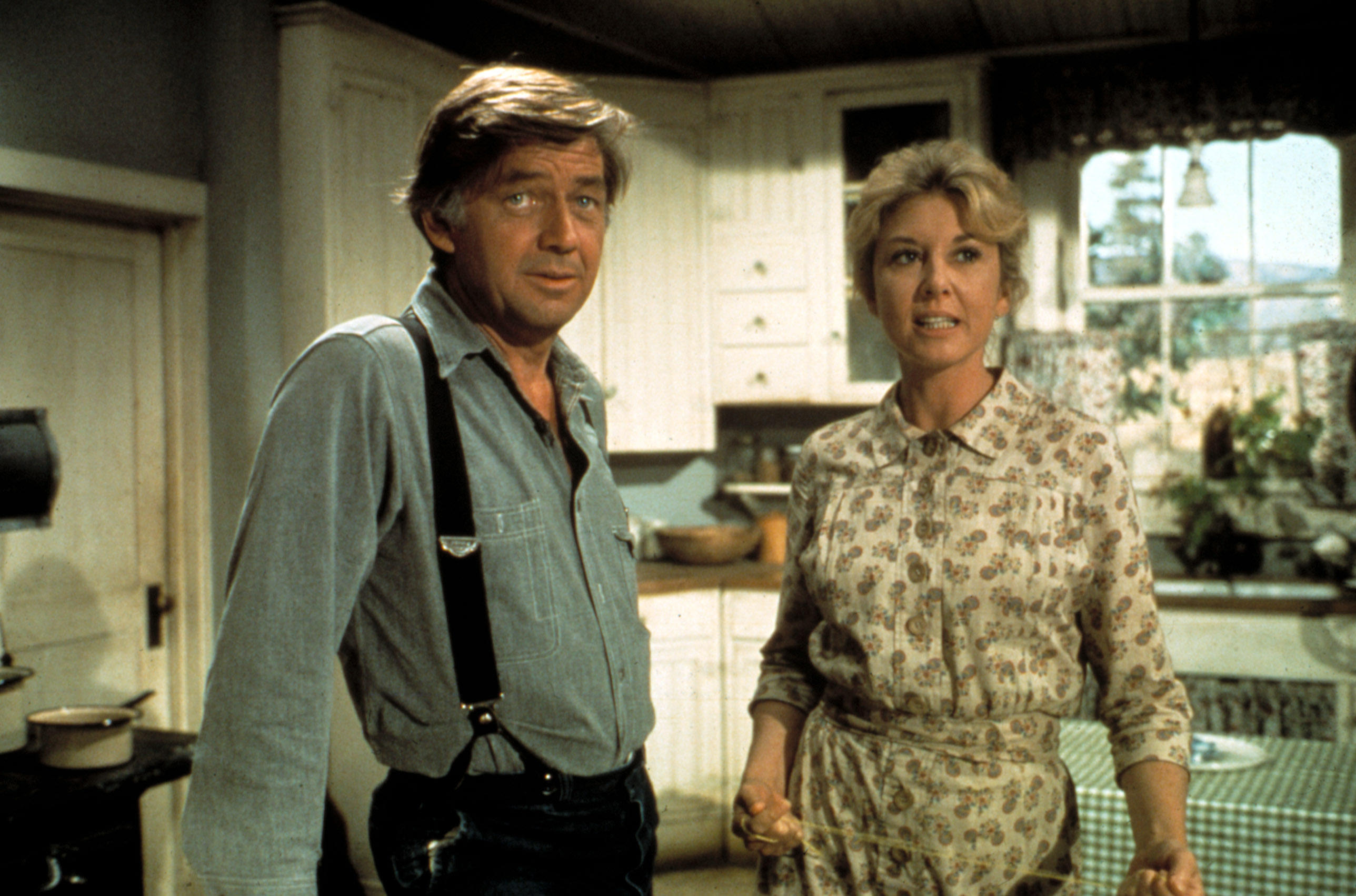 Michael Learned as Olivia Walton in hit 1970s series 'The Waltons'.