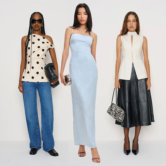 models wear reformation clothing