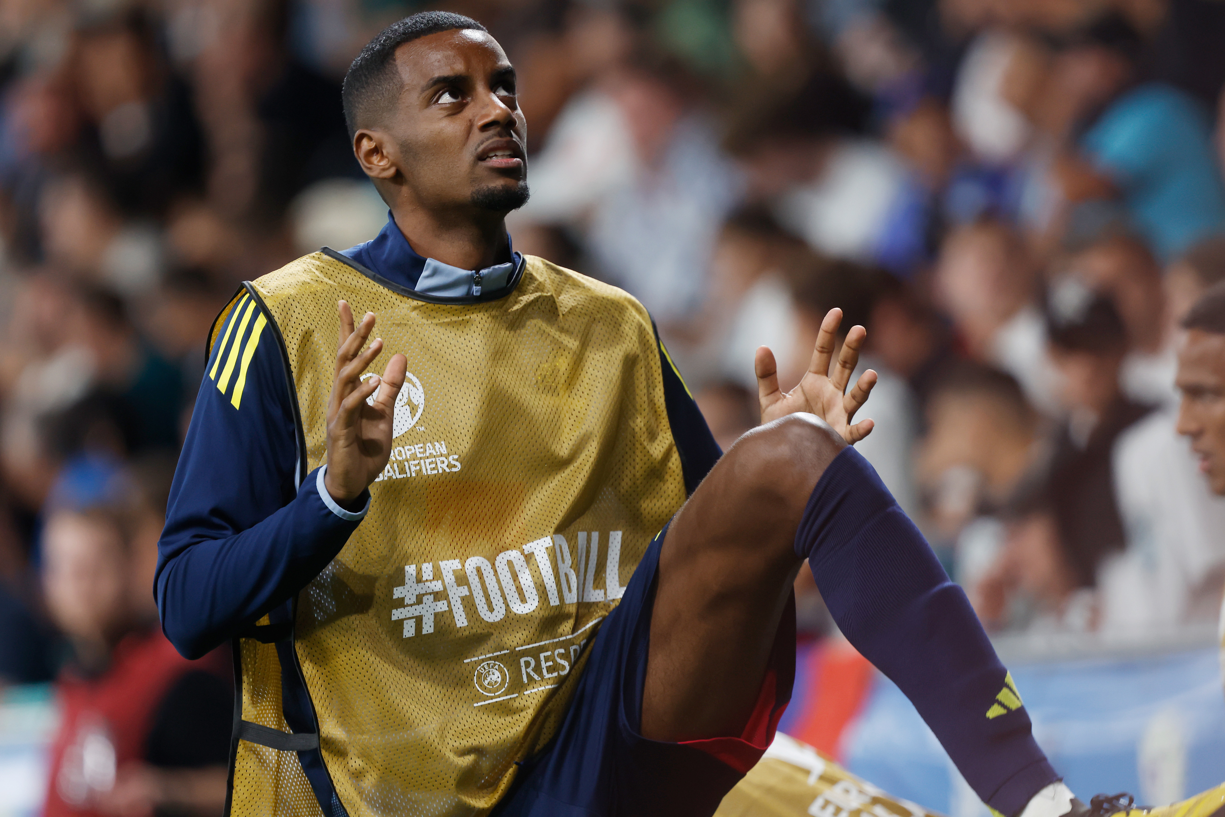 Alexander Isak is yet to make his Liverpool debut
