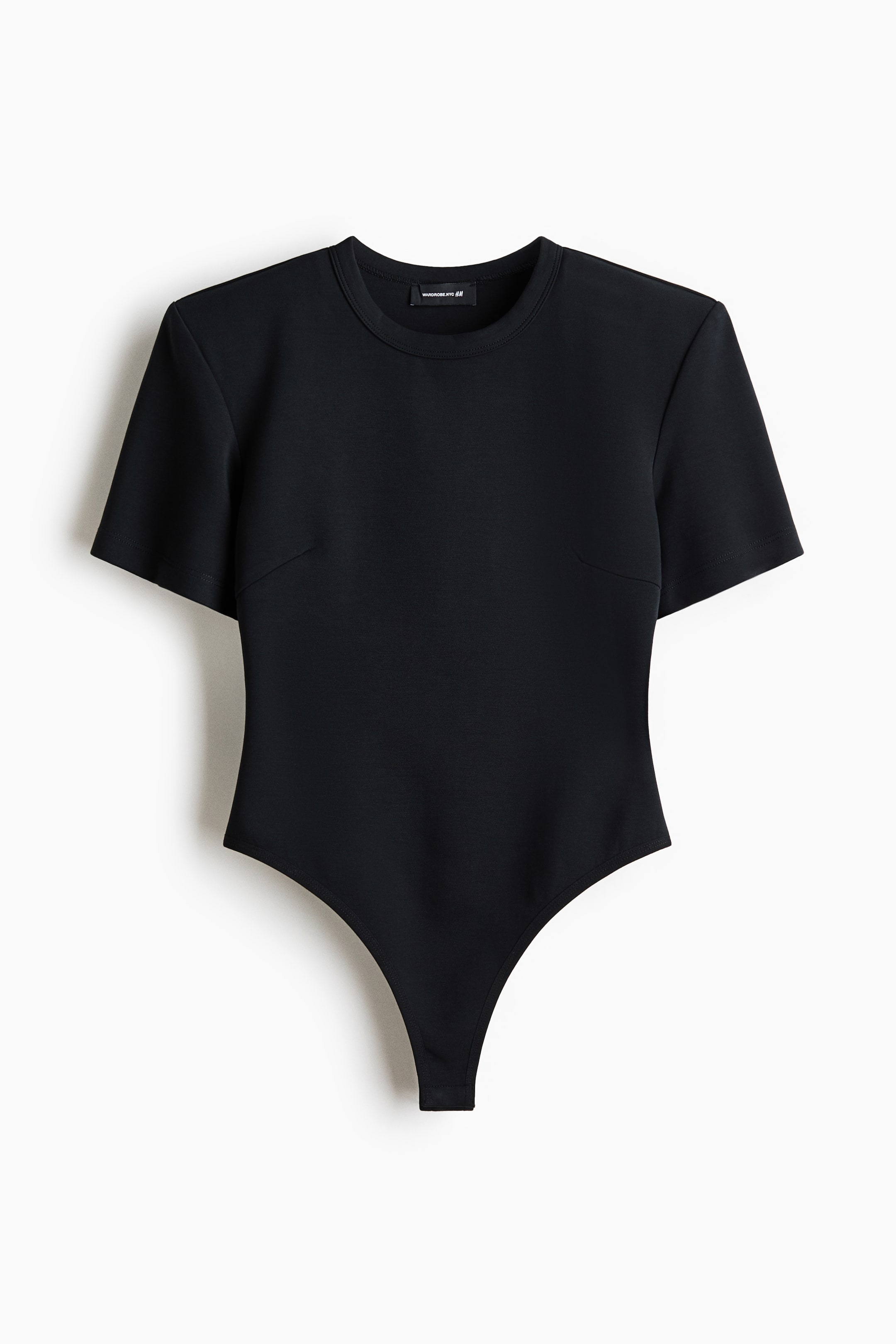 Shoulder-Pad Bodysuit