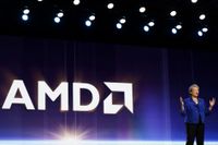 Lisa Su, chair and chief executive officer of Advanced Micro Devices Inc. (AMD), speaks during an AMD news conference ahead of the annual Consumer Electronics Show in Las Vegas, Nevada, on January 5, 2026. (Photo by Caroline Brehman / AFP)