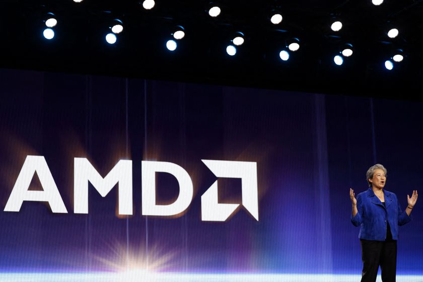 Lisa Su, chair and chief executive officer of Advanced Micro Devices Inc. (AMD), speaks during an AMD news conference ahead of the annual Consumer Electronics Show in Las Vegas, Nevada, on January 5, 2026. (Photo by Caroline Brehman / AFP)