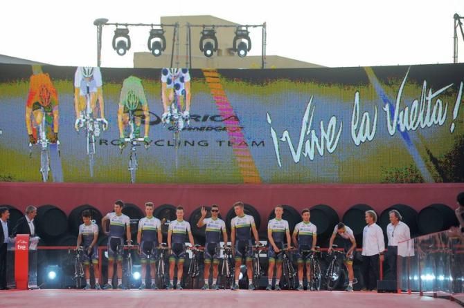 Orica-GreenEdge at the team presentation