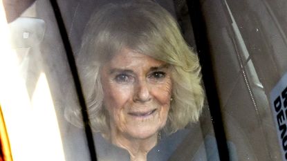 Queen Camilla at The London Clinic