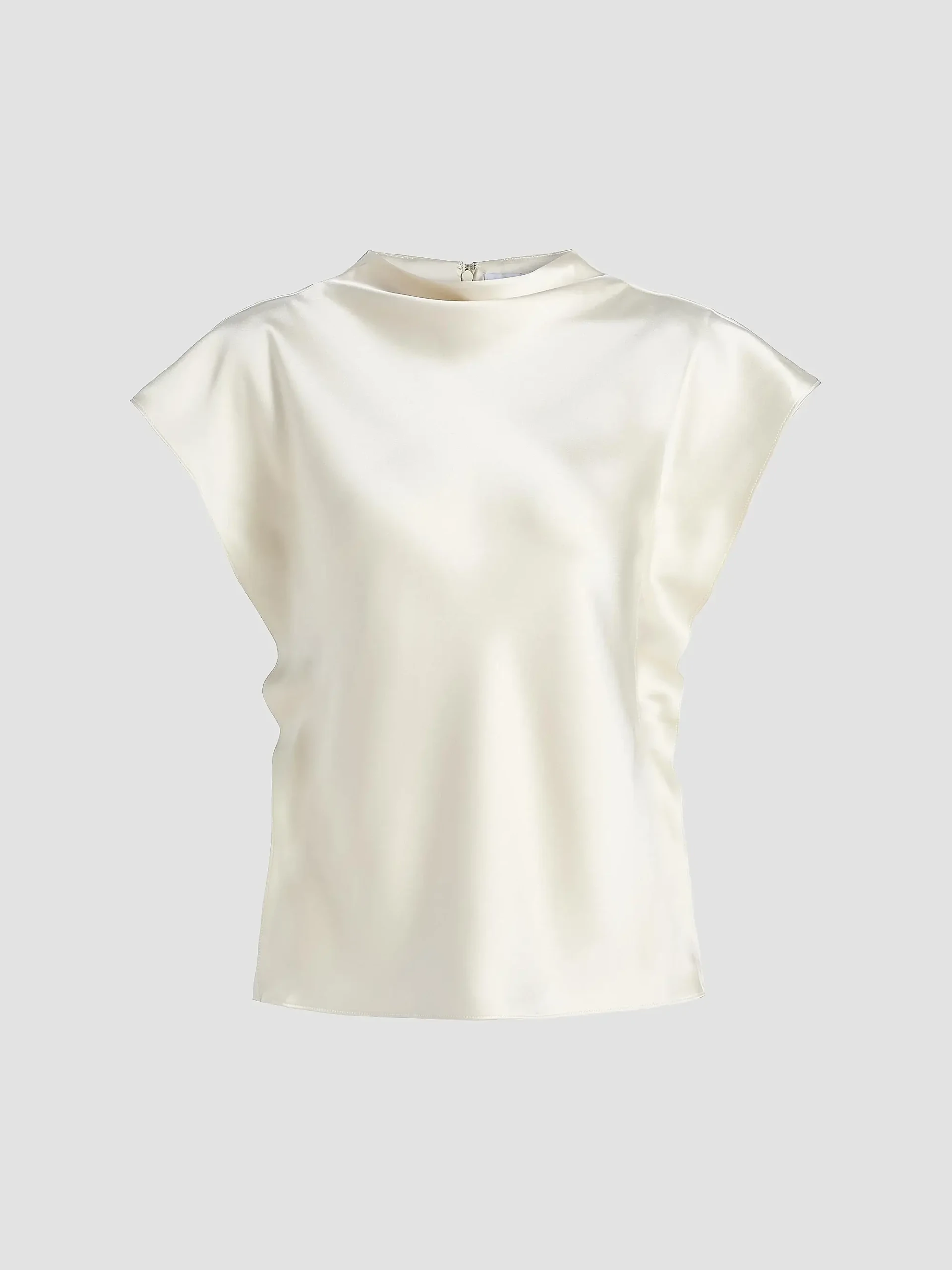 Adrien Satin Crepe Top