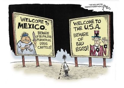 Border crossers, be warned