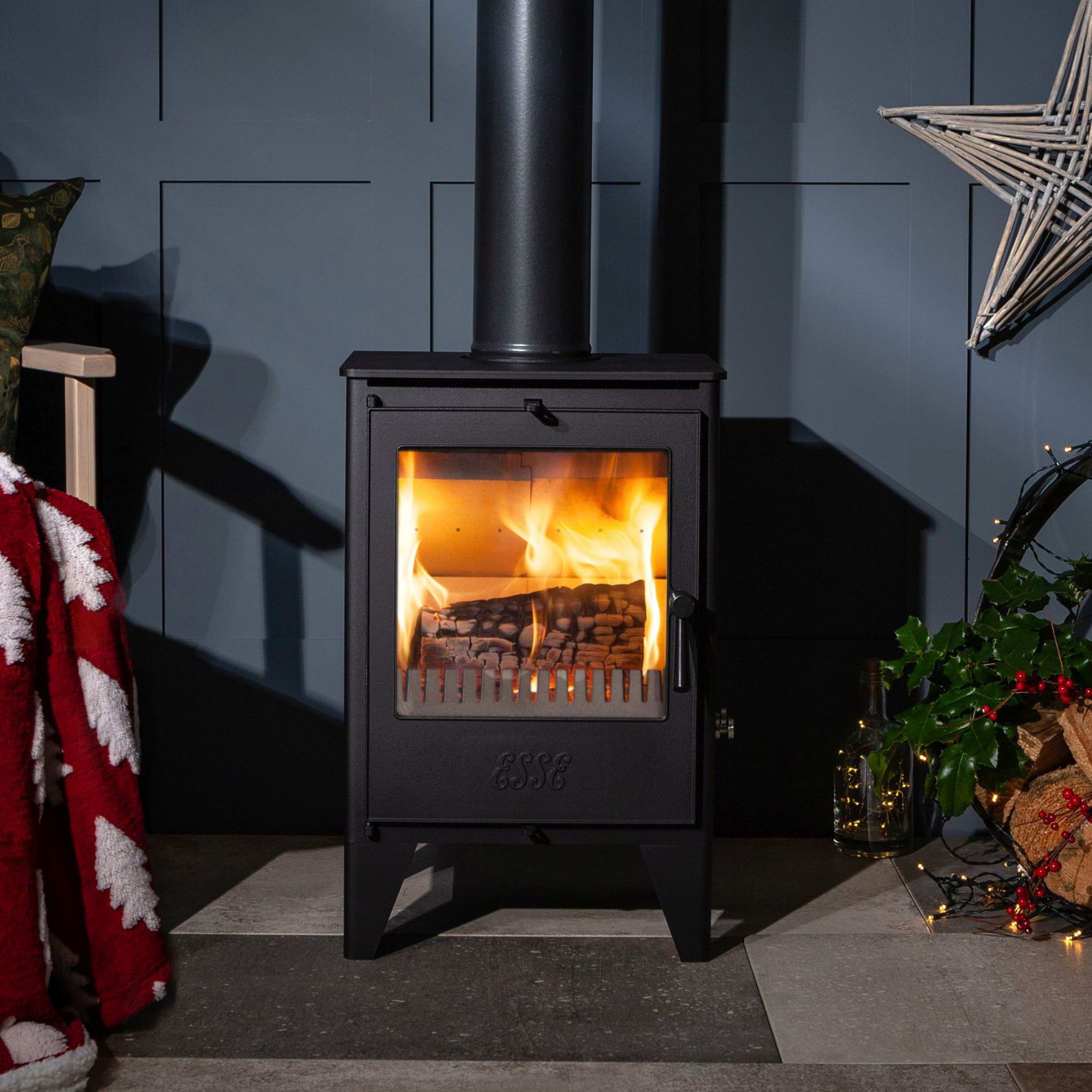 Esse 550 Wood Burning Multifuel Ecodesign Stove £1059 from directstoves.com
