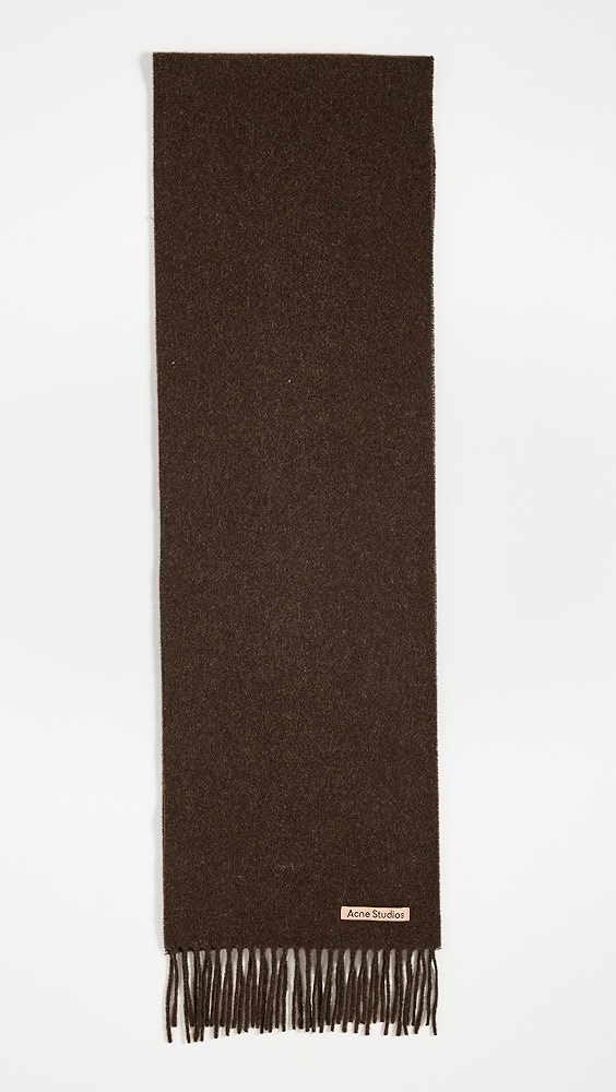 Acne Studios Canada Skinny Wool Scarf