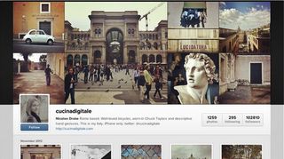 Instagram web profiles