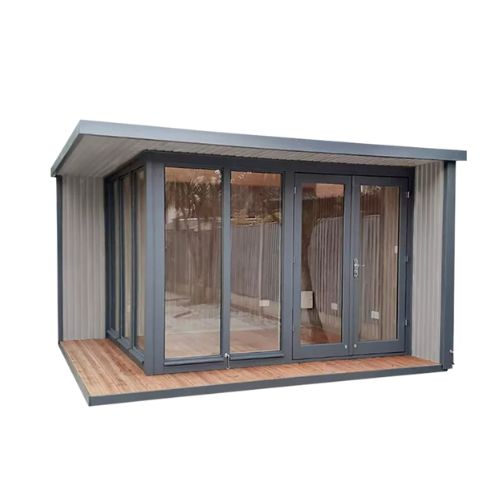 Crane Garden Buildings 3 X 3.6m the Hub Outdoor Right-Hand Corner Studio, Fsc-Certified (scandinavian Redwood)