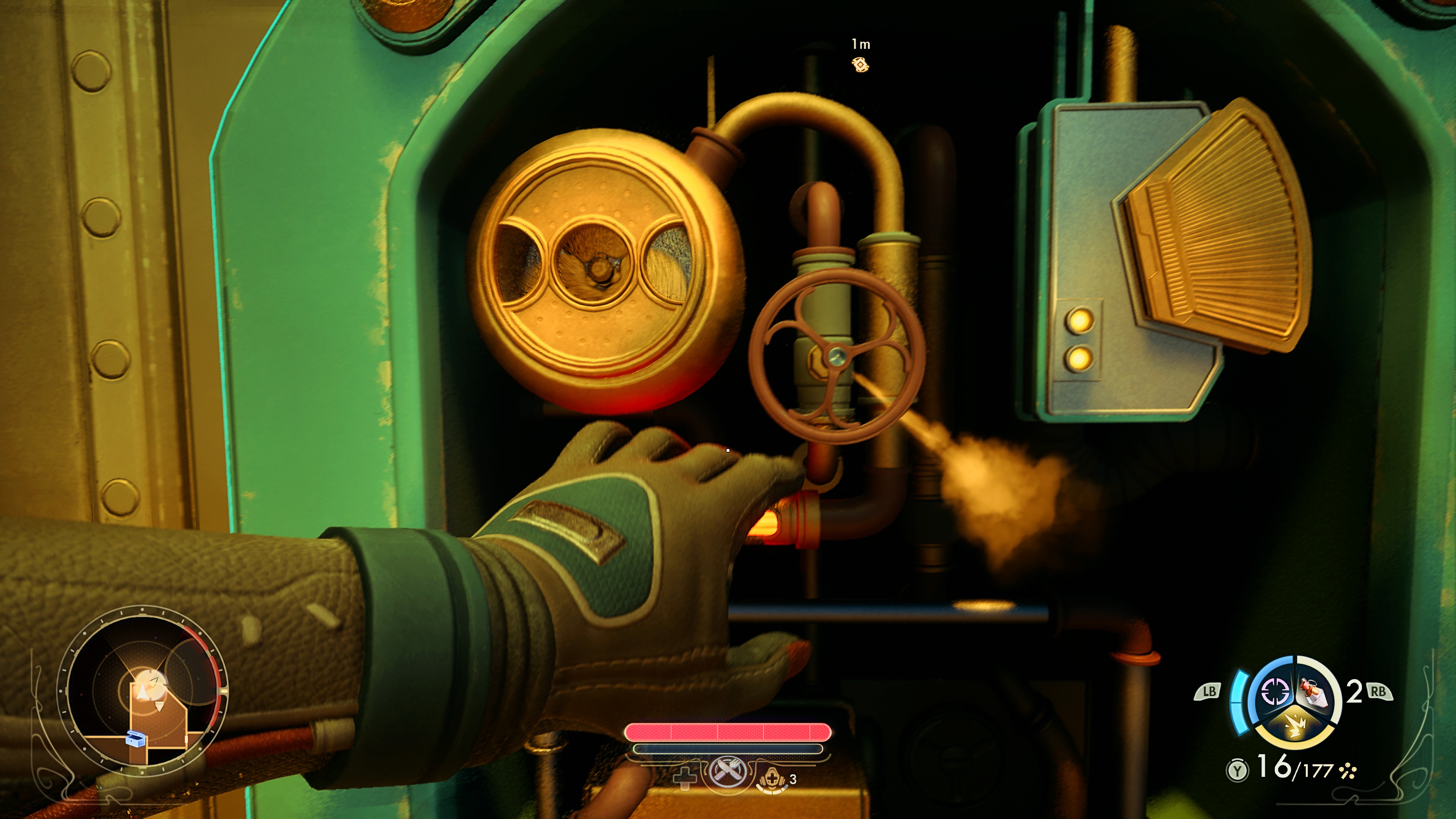 Screenshot of The Outer Worlds 2 preview running on Xbox Series X.