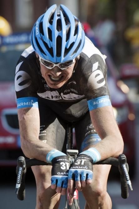 Johan Vansummeren (Garmin) slips clear in 2011
