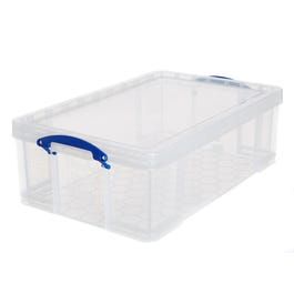 Really Useful 50l Underbed Storage Box - Clear