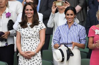 Kate Middleton with Meghan Markle