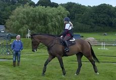 Laura Collett goes cross-country schooling
