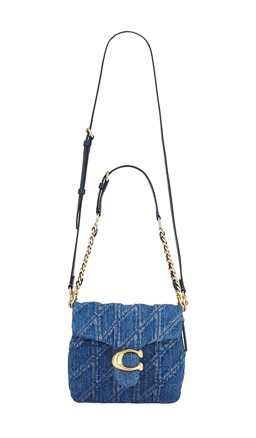 Quilted Denim Times Square Tabby Bag