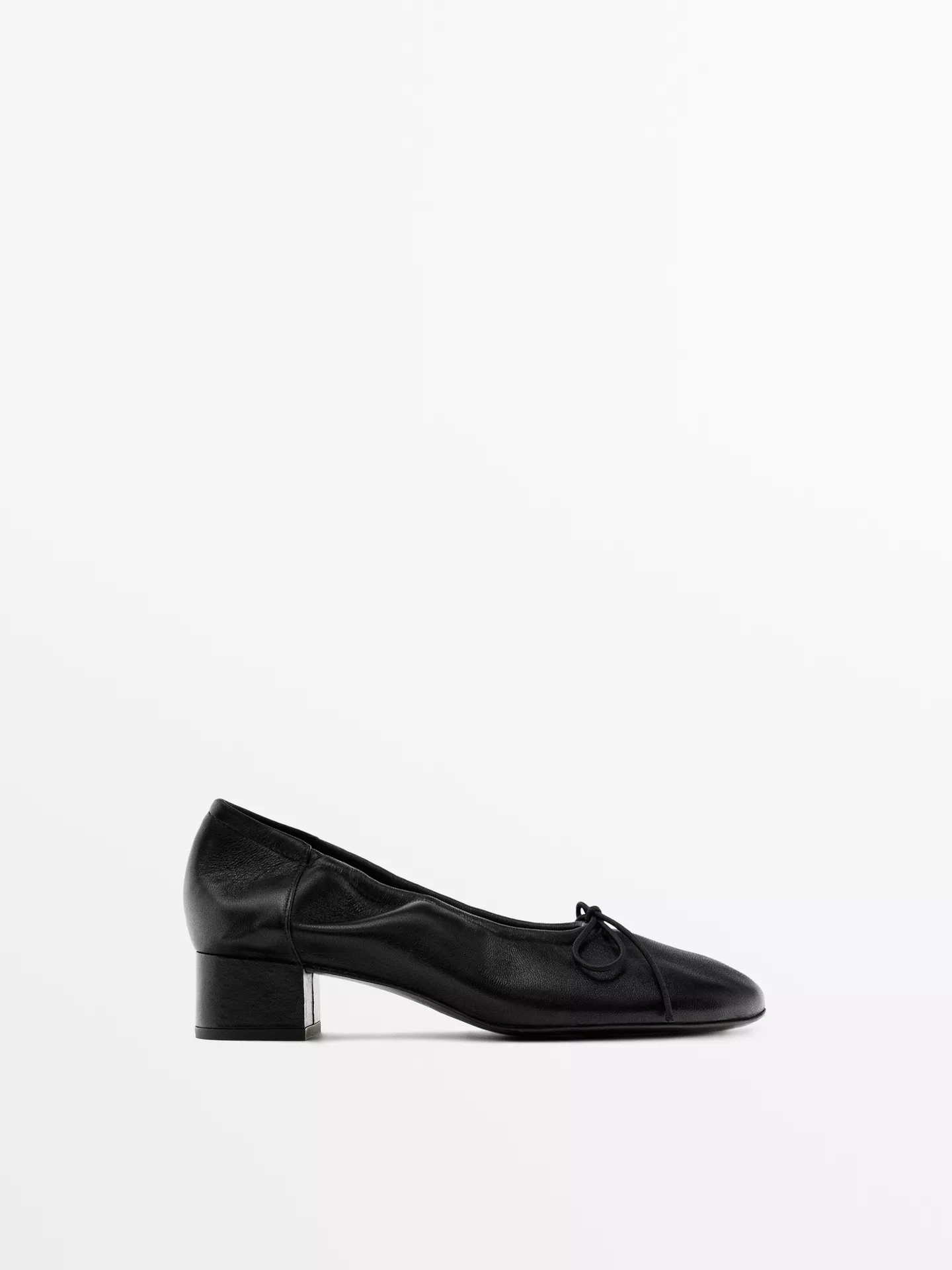 Massimo Dutti, High-Heel Ballerinas