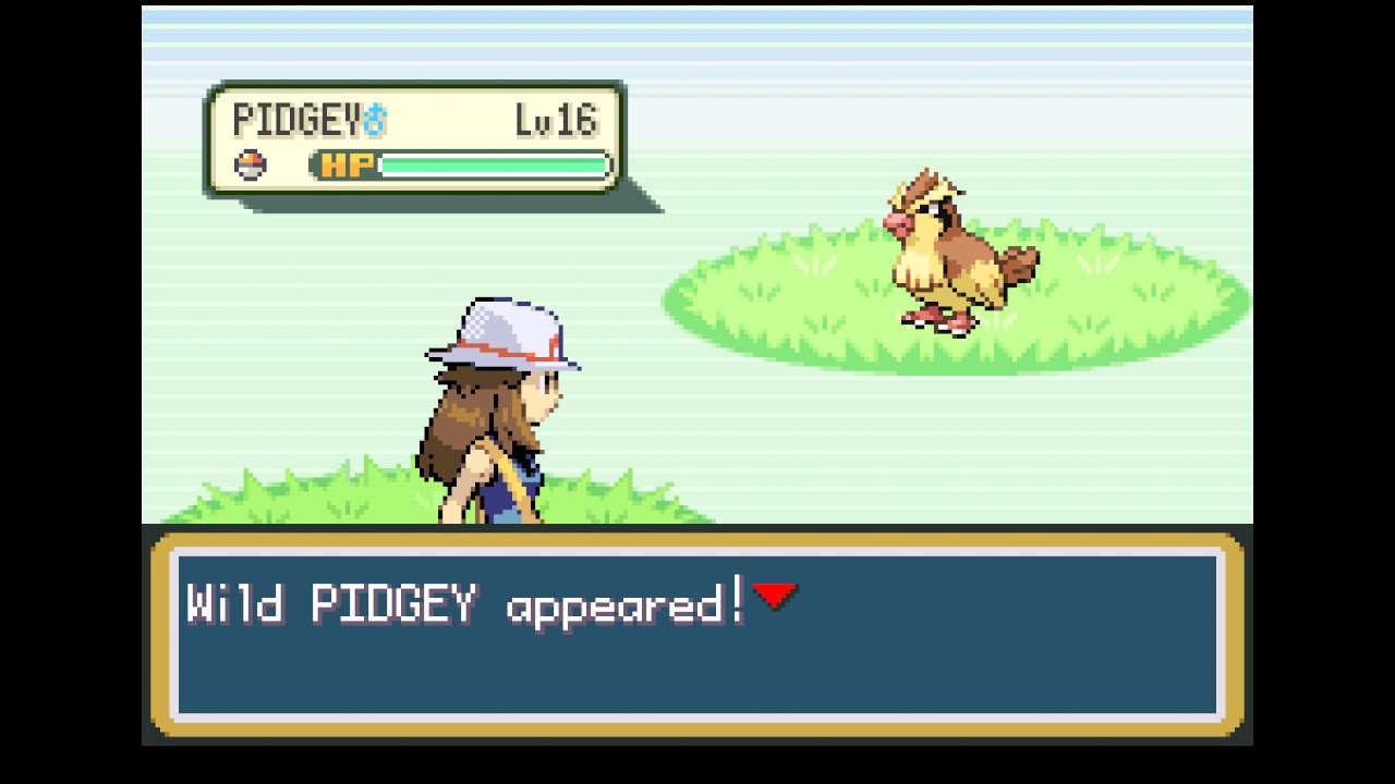 Pokemon FireRed screenshots taken on the Nintendo Switch 2