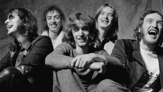 Savoy Brown posing for a photograph in the early 1970s