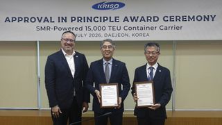SMR-power Container Carrier