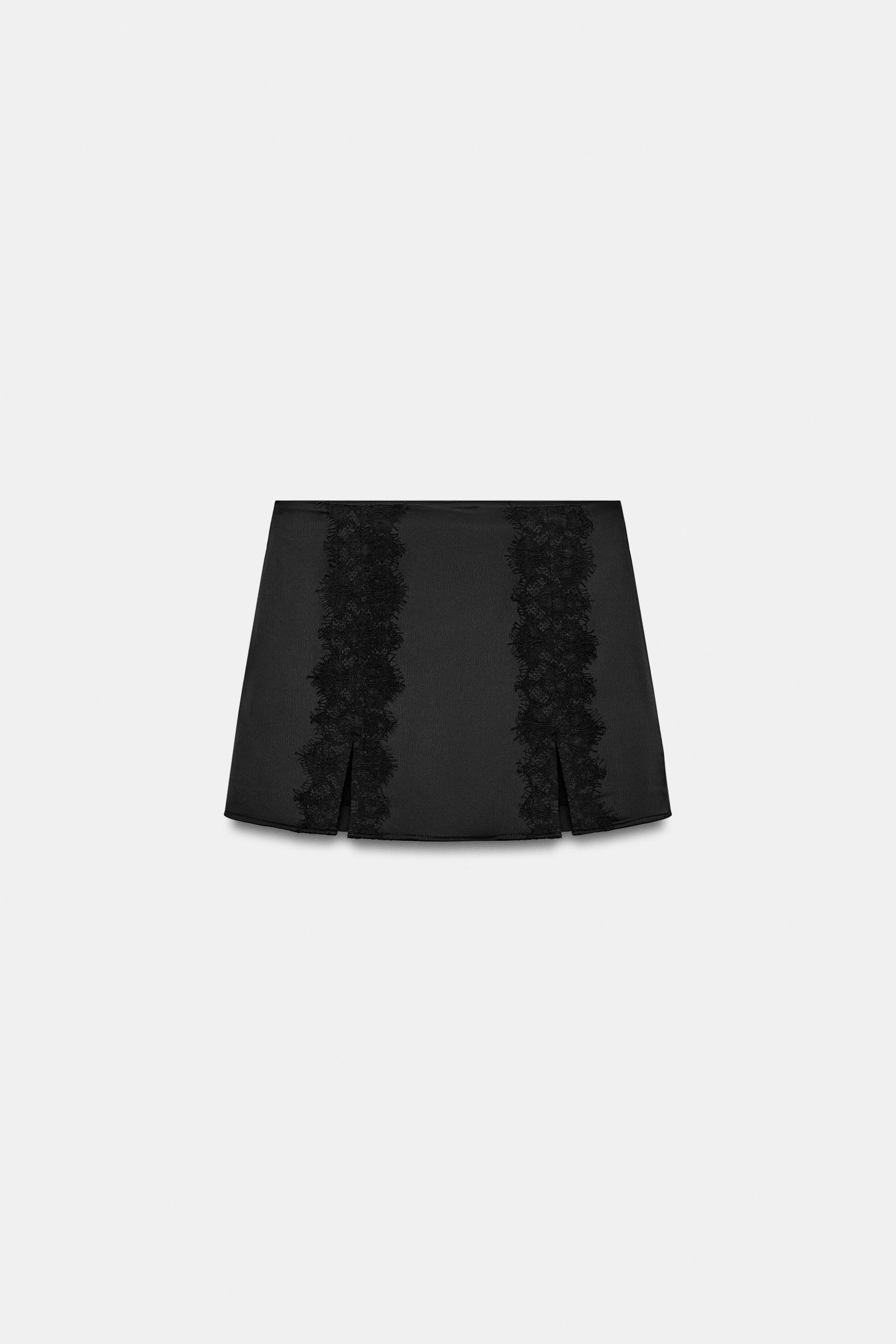 Lace Vented Skort