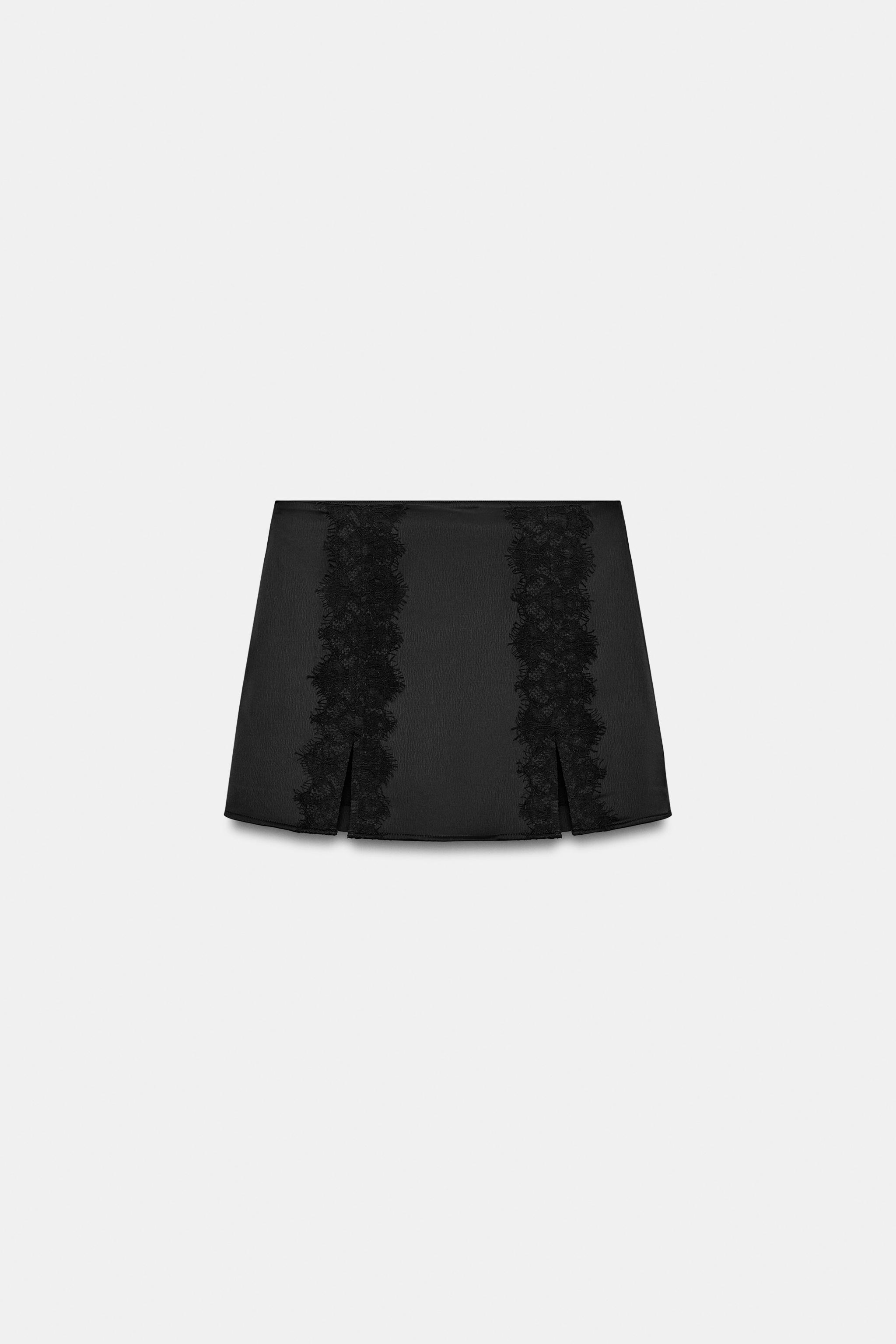 Lace Vented Skort