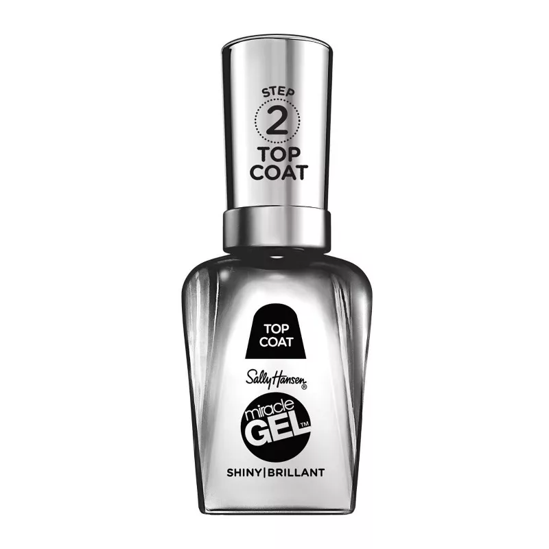 Sally Hansen Miracle Gel Nail Polish - 101 Shiny Top Coat - 0.5 Fl Oz